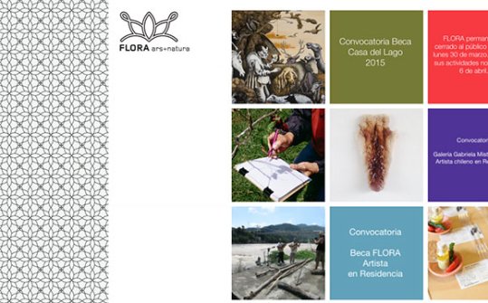 Residencias en FLORA Ars+Natura 2015
